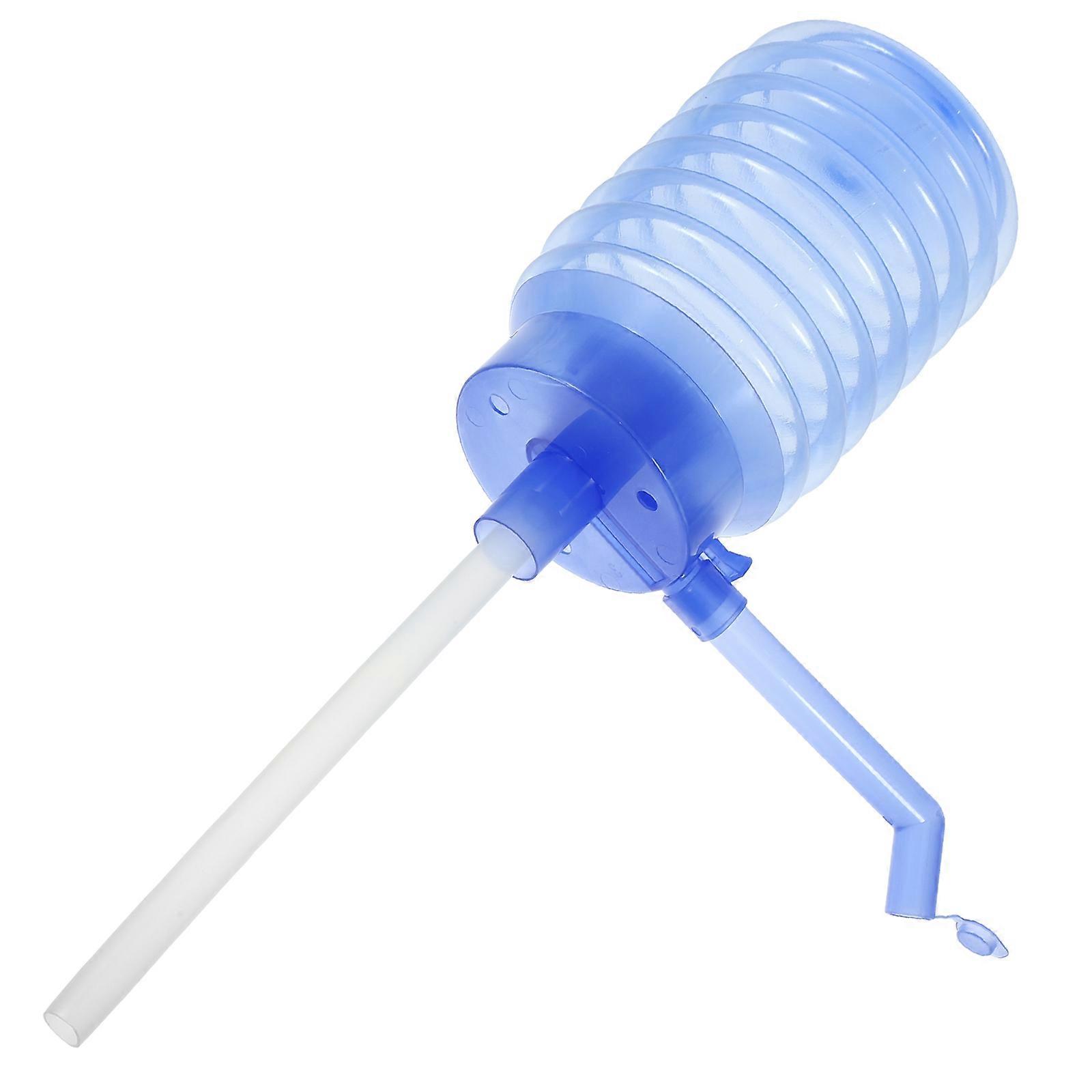 Manual Drinking Water Pump Hand Squeezing Dispenser for Home Use with PP Material Multi Color Fits