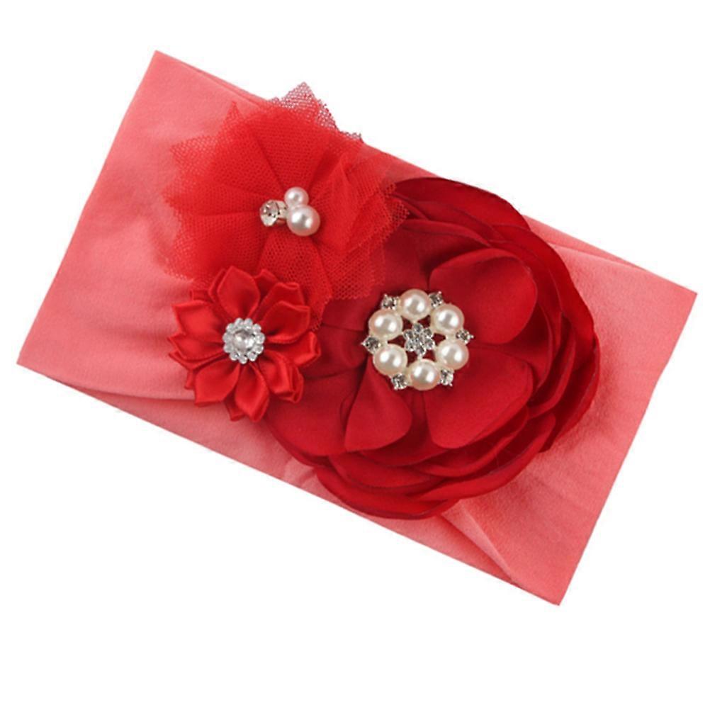 Tiaras de bebê, design de fita de nylon elástico para compras e festas