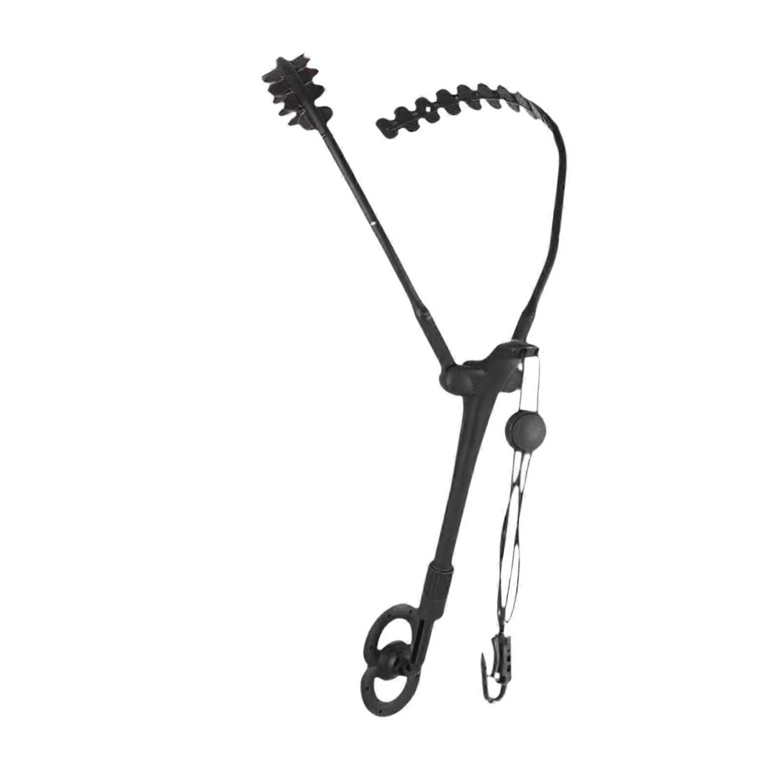 Saxophone Strap Universal Adjustable Hook Aluminum Accessories Saxophone Neck Strap Portable for Saxophone Soprano Clarinet