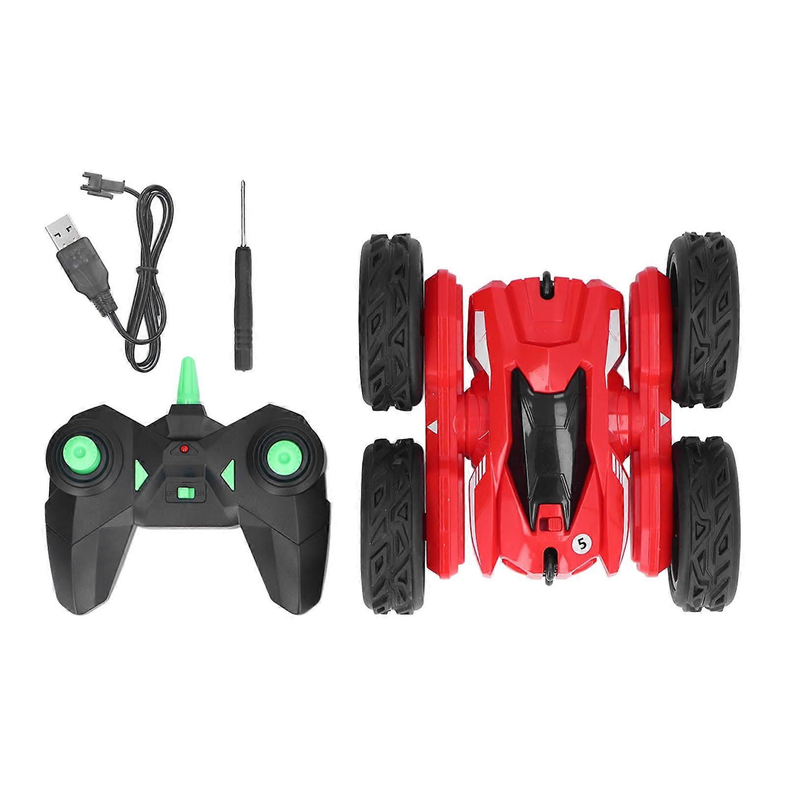 360° Rotating RC Stunt Car with 2.4GHz Remote for Kids Ages 6+
