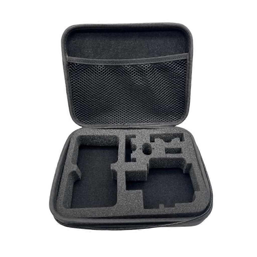 Portable action camera case provides full protection with water and wearresistant features for size M.