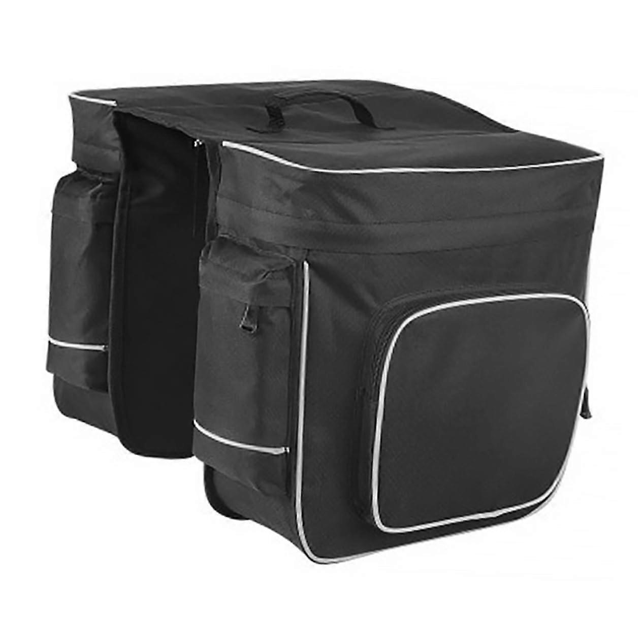 Multifunctional Bicycle Bag with Large Capacity, Double Side Pockets for Cyclists, Ideal for Outdoor Activities and Tours