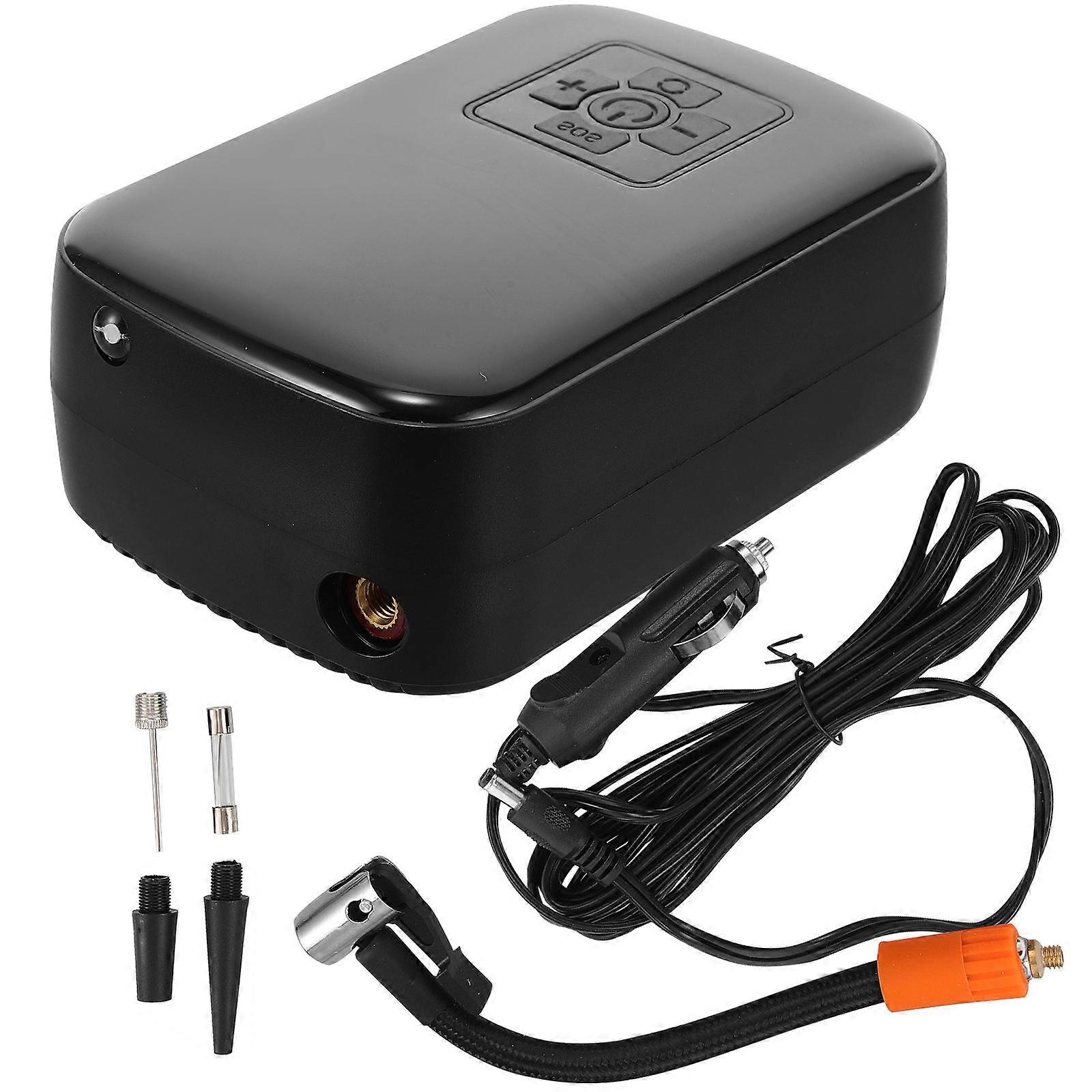 Electric Tire Inflator with Digital Display, Portable Air Compressor for Cars, Bikes, and Inflatables, Long Battery Life, Lightweight, Wide