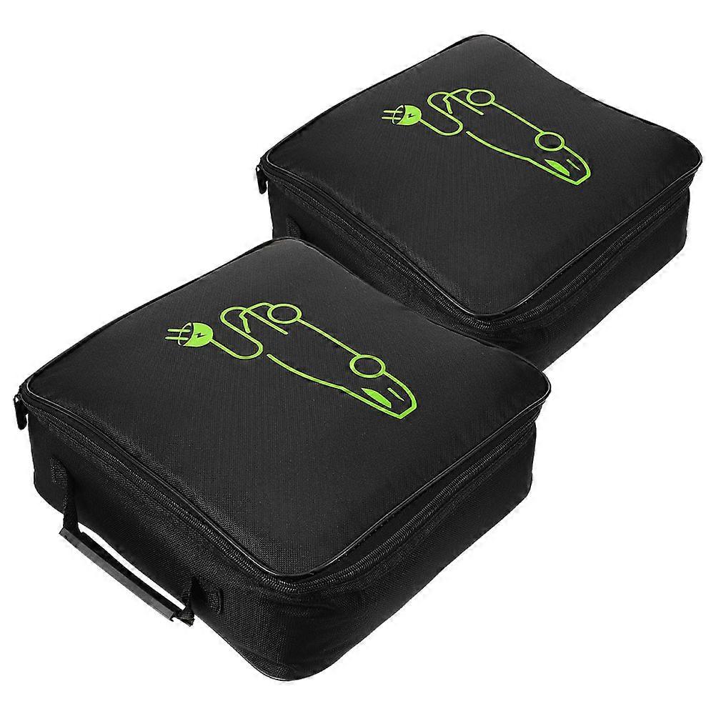 It sounds like you're referencing a product listing for a **car cable storage bag**. Here's a concise and improved description that could be used for