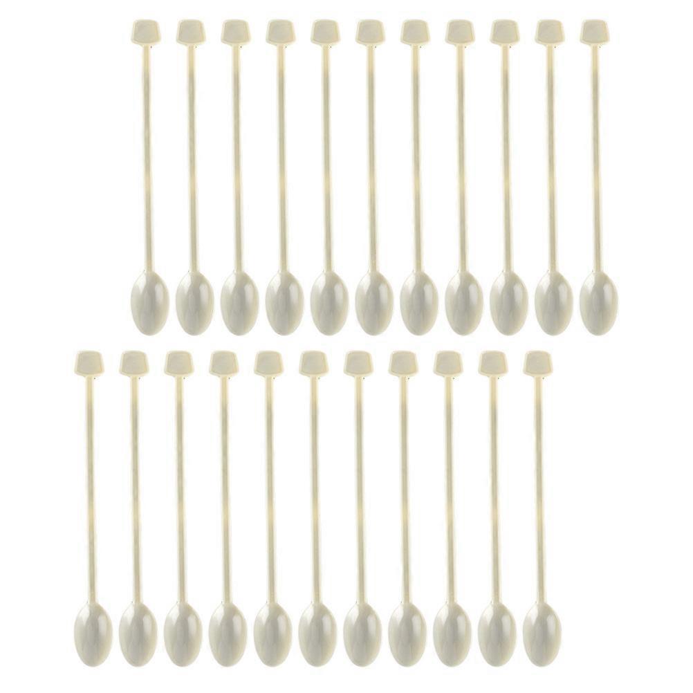 Yellow Coffee Stirring Spoons By 500Pcs Designed For Mixed Drinks In Convenient Stick Shape For Parties