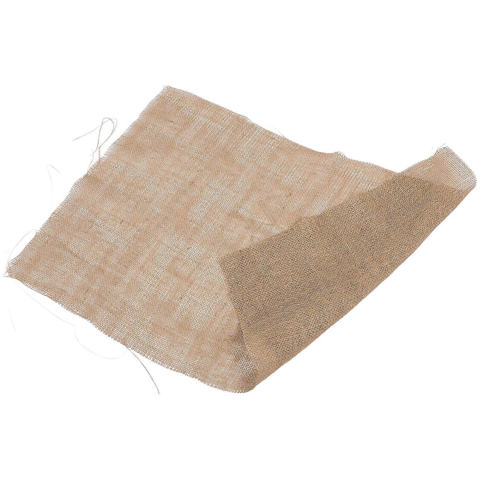 Here's a refined and professional product description based on your input:
**Handcrafted Jute Netting Blanket – Soft & Breathable Linen Fabric