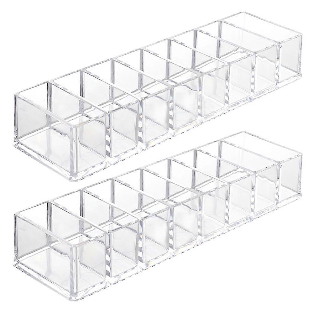 2Pcs Cord Organizer Holder For Household Items Transparent Multi-function Design For Easy Cable Management