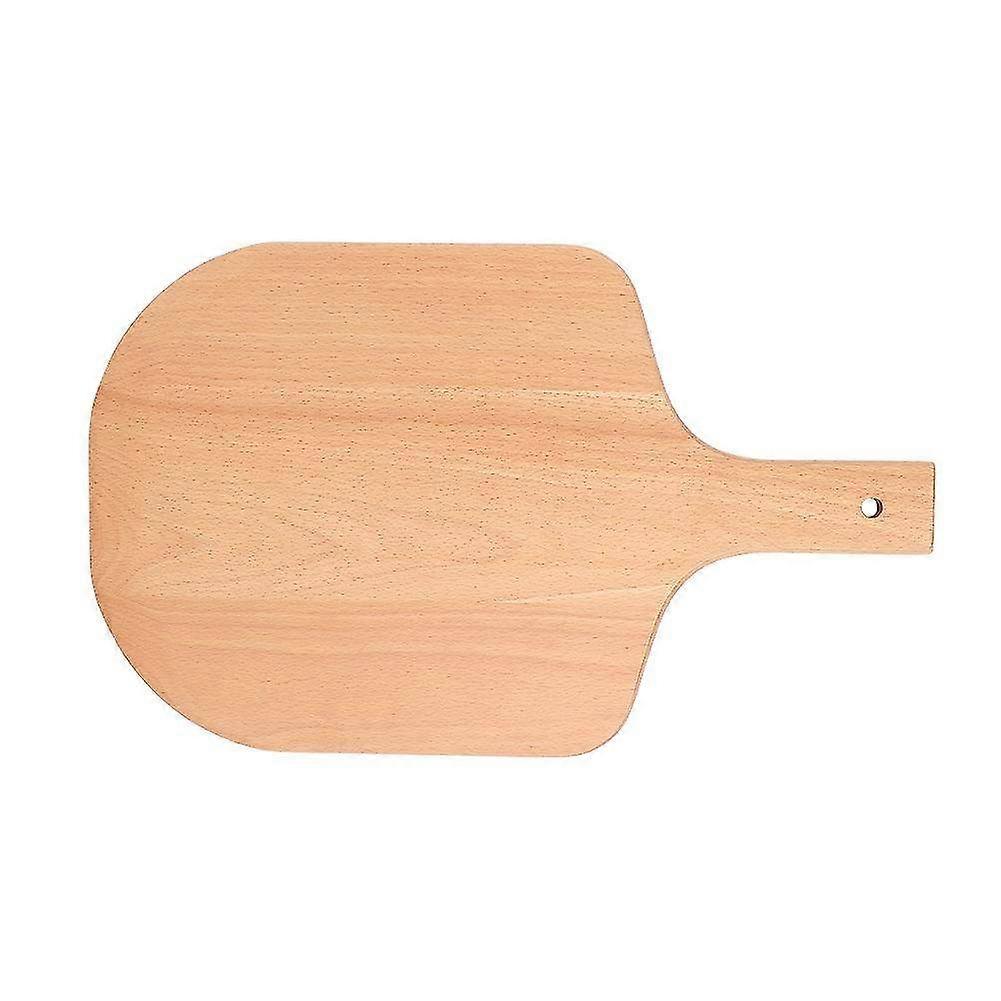 Natural Wood Pizza Cutting Board & Chopping Block - Kitchen Accessories (16.1 x 9.6) for Food Prep and Serving