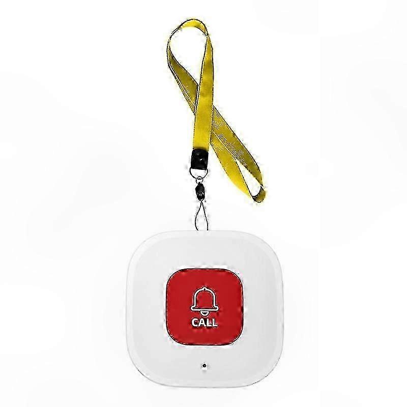Wireless Emergency Call Button for Caregivers, WiFi SOS Alert Transmitter, Smart Phone Notification Pager