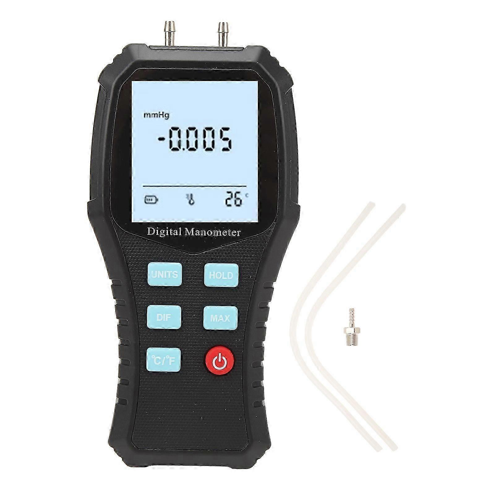 Digital Manometer: HVAC Gas Pressure Meter for Ventilation Systems