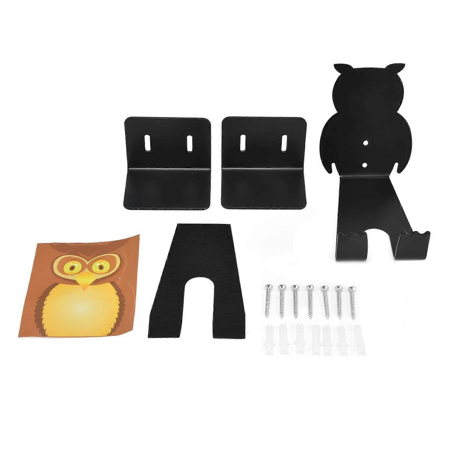 Bike Storage Shelf Rack Durable Carbon Steel OwlShaped Holder SpaceSaving Garage Indoor Spaces