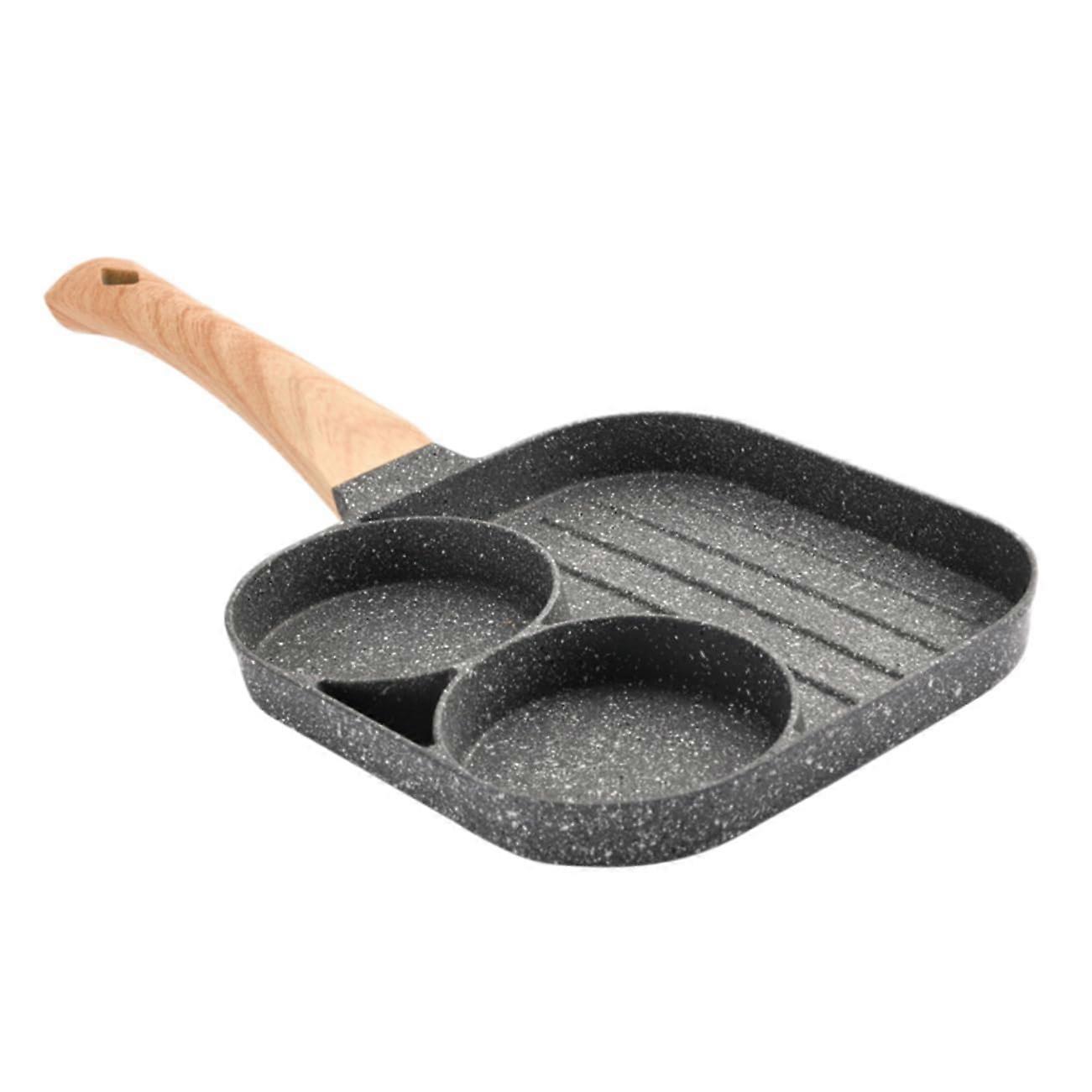 Non-Stick Breakfast Pan For Eggs And Steak With Ergonomic Handle, 1Pc, Versatile Kitchen Frying Pan For Healthy Cooking