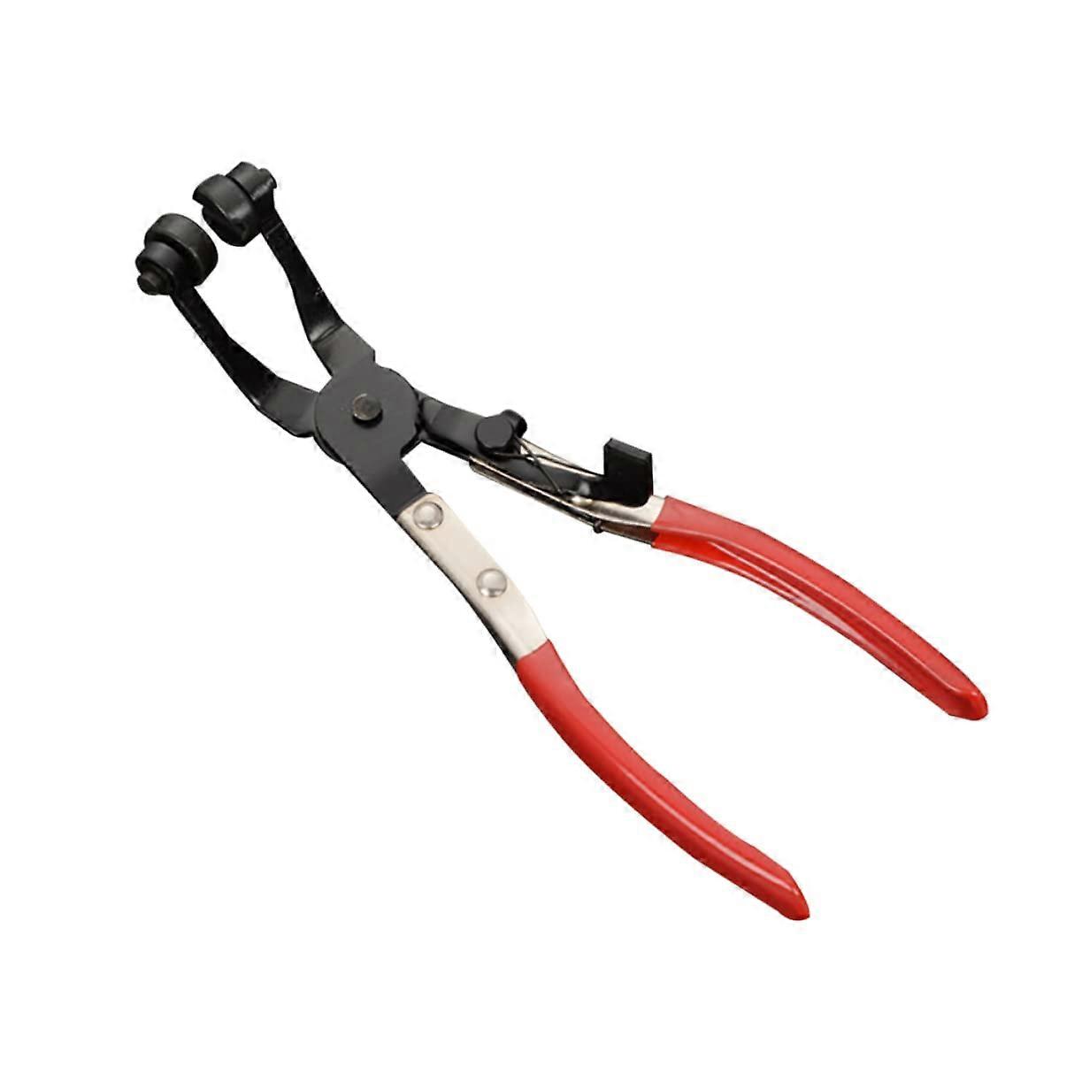 Bundle Clamp Pliers For Automotive Repair - Flexible Hose Clamp Removal Tool For Tight Spaces, With Non-Slip Grip