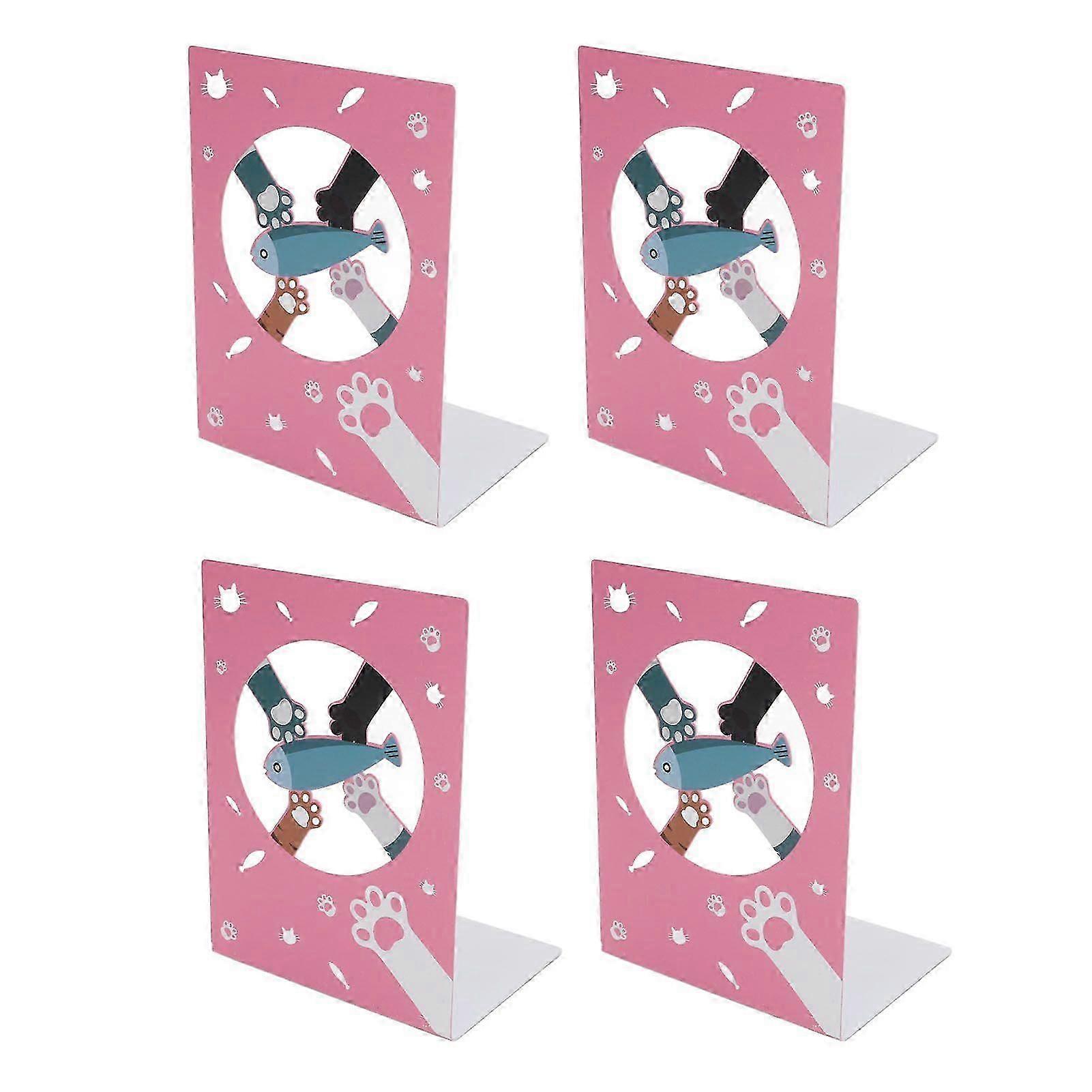 2025 جديد 4 قطع من الدفاتر المعدنية منظم تخزين قابل للتعديل