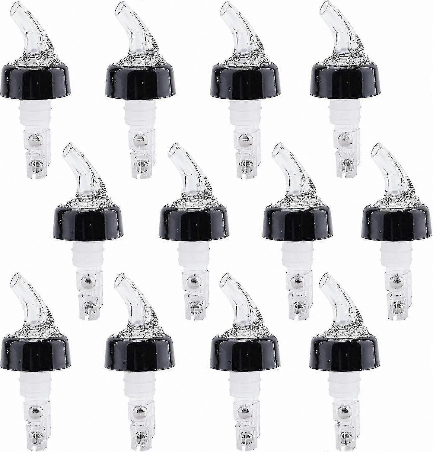12-Pack Precision Pour Spouts, 30ml Leak-Free Bottle Dispensers for Liquor, Wine, and Cocktail Mixing, Ideal for Home Bars