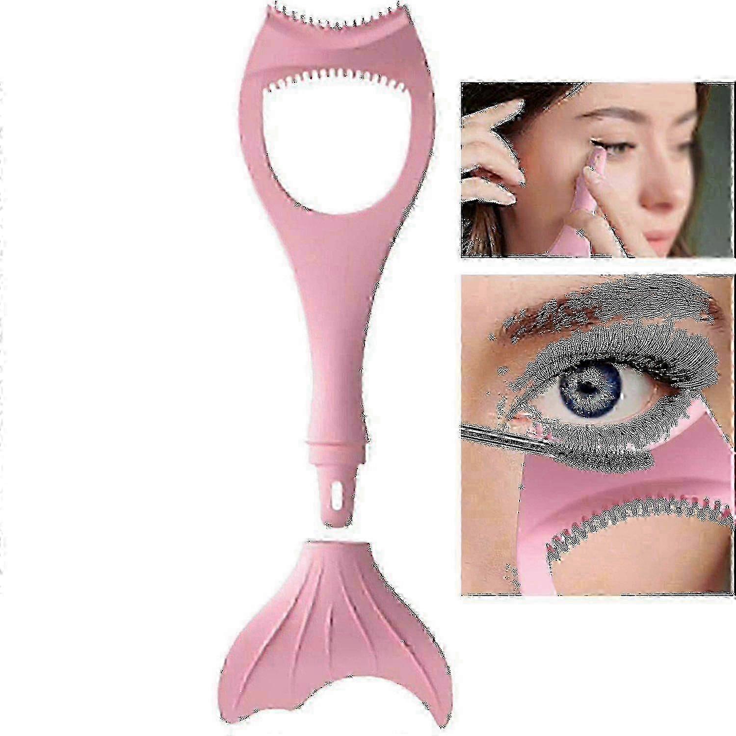 Silicone Eyeliner Tool for Precise Eyelash Shaping & Smooth Makeup Application