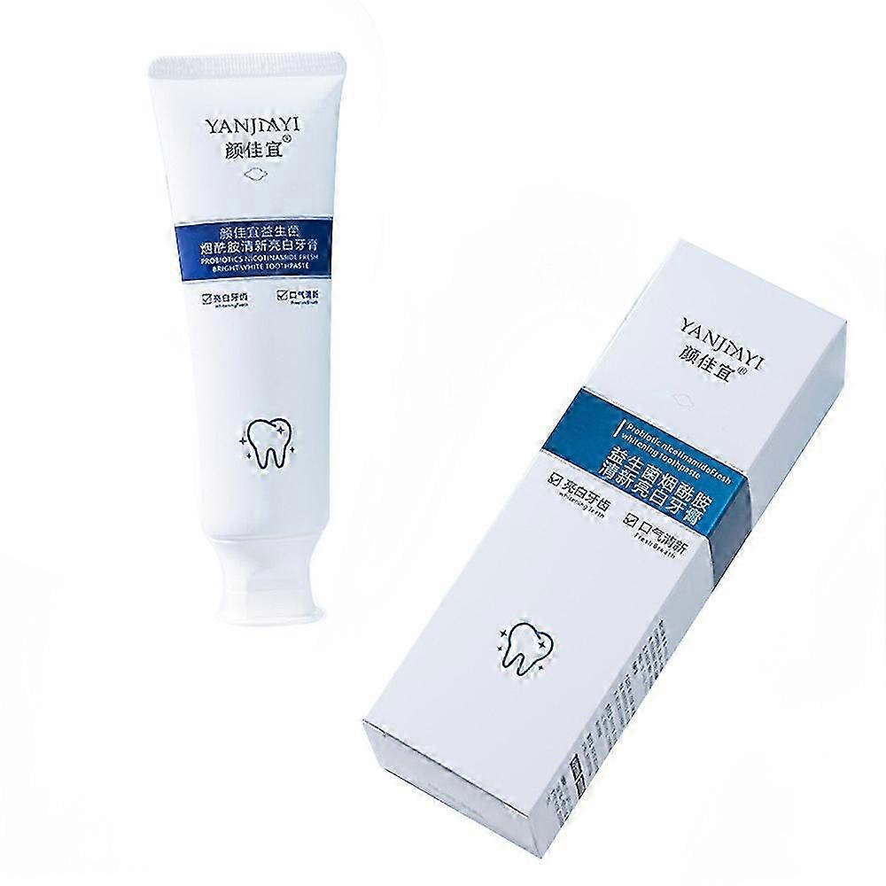 Bamboo Charcoal Toothpaste for Teeth Whitening - Fluoride Free 100g