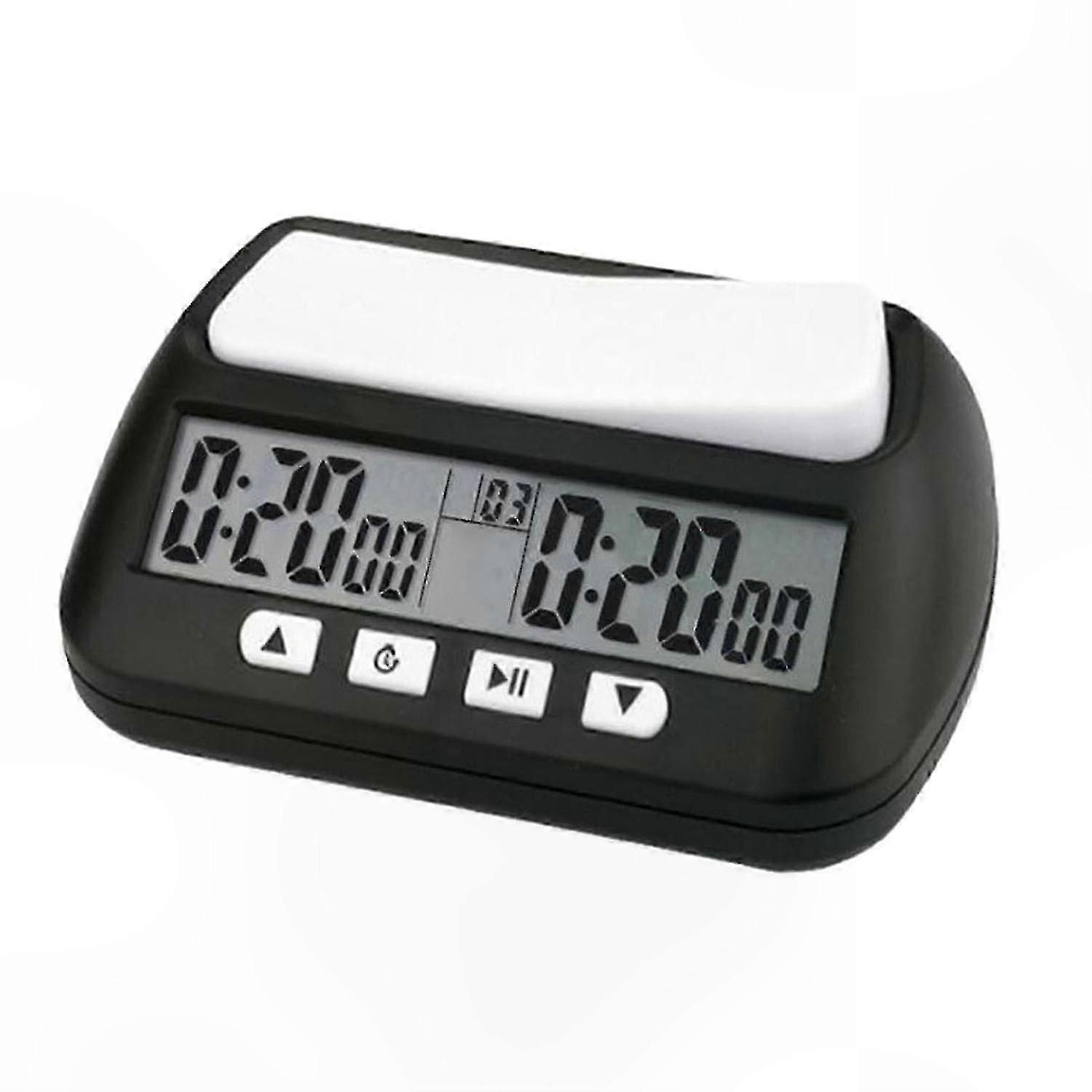 Digital Chess Clock with Basic Timer Functionality for Games and Matches