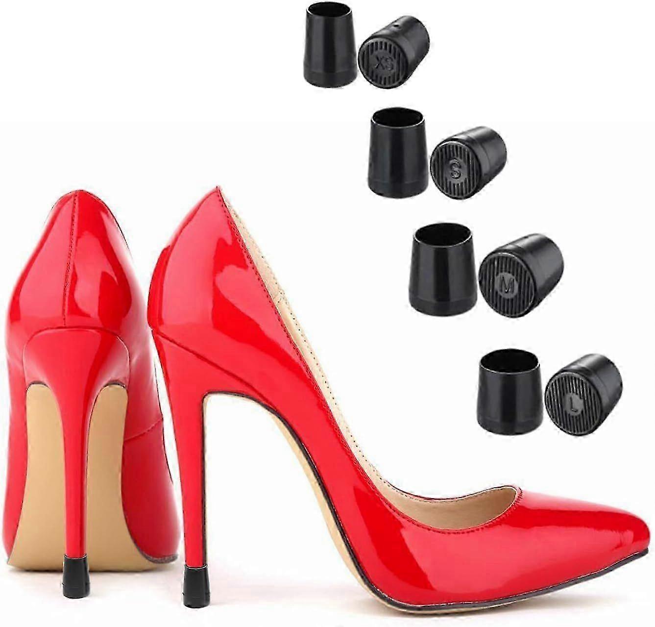 High Heels Replacement Protectors - 4 Pairs Silicone High Heels Protective