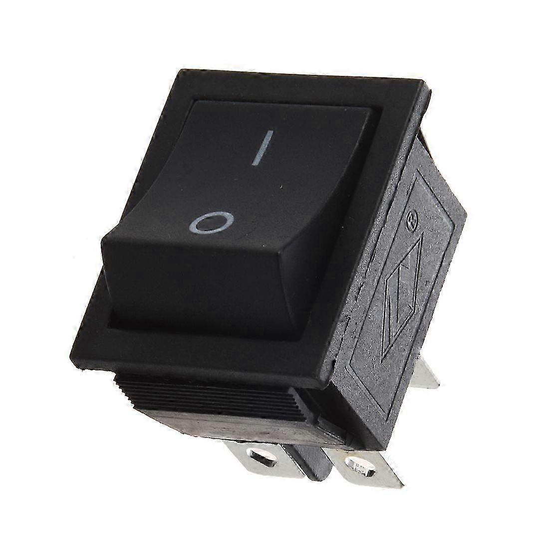 AC 250V 16A 4 Pin ON/OFF I/O 2 Position DPST Snap in Boat Rocker Switch 28x21mm