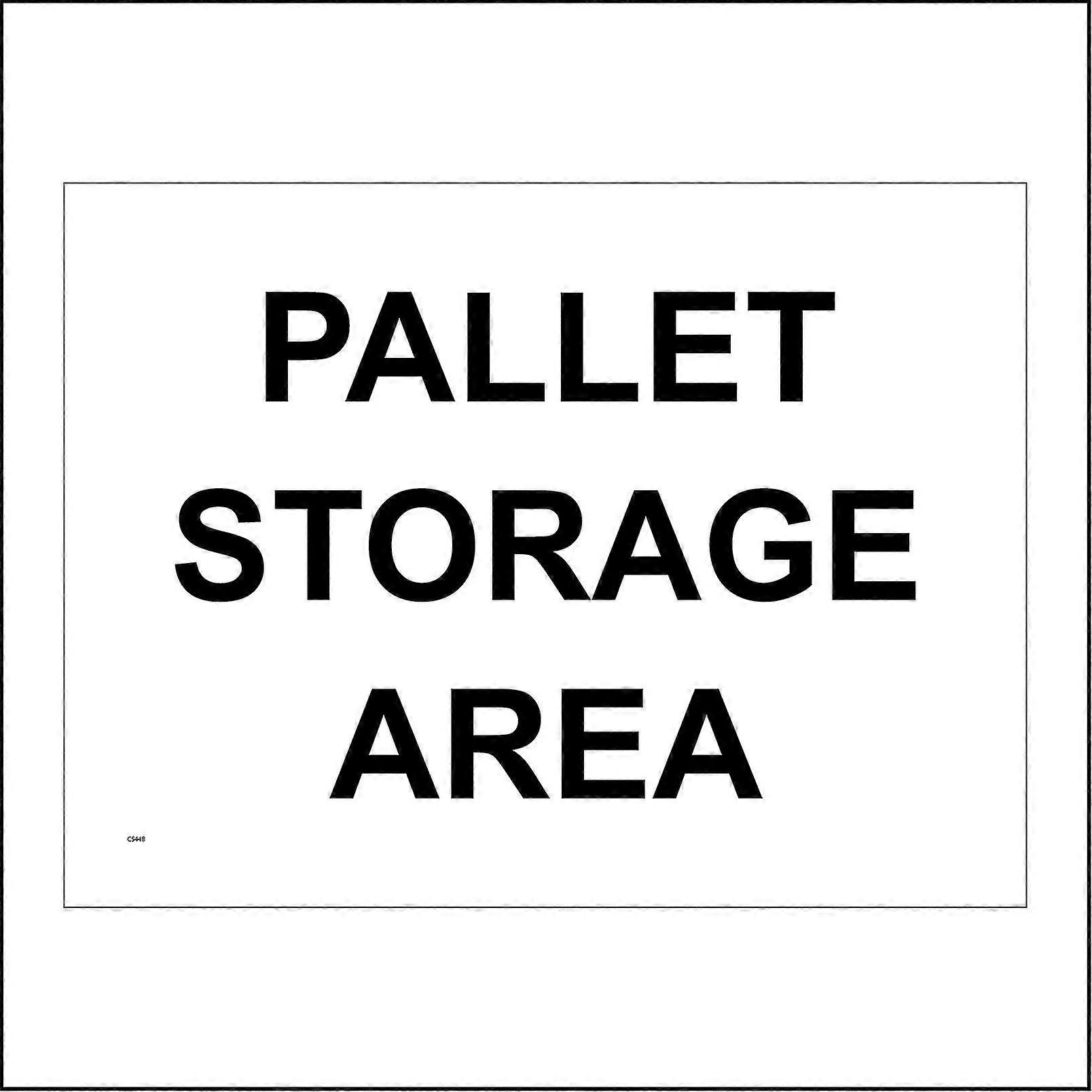 CS448 Pallet Storage Area Warehouse Yard Depot Site Zone