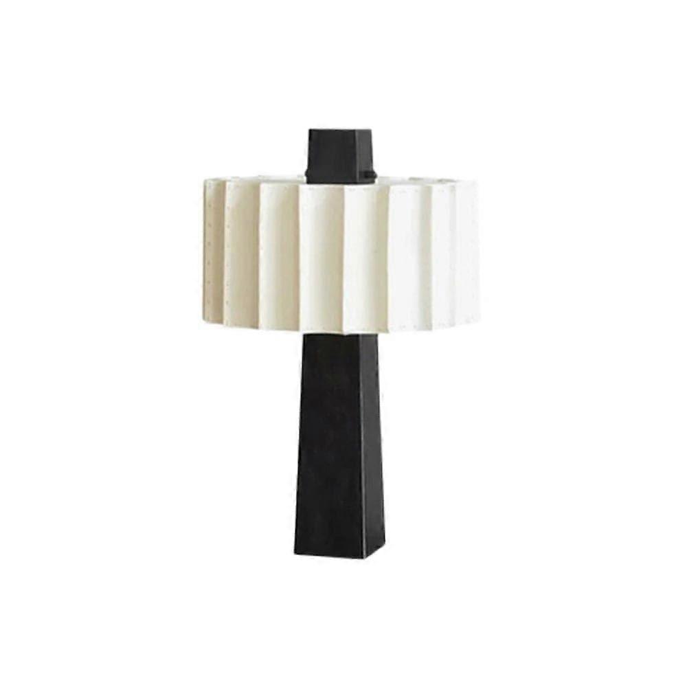 Bedside Table Lamp, Nightstand Lamp, Bedroom Table Lamp, Modern, Compact Size for Bedroom, Black Finish
