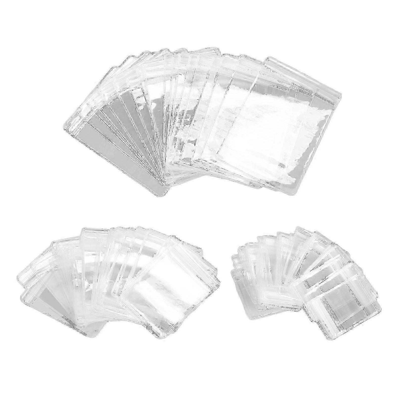2025 最新モデル 120 個クリア ジュエリー バッグ 増厚耐酸化性 --