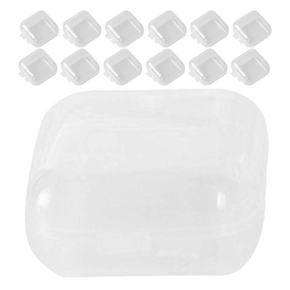 150pcs Small Transparent Organizer Box with Compartments – Compact Jewelry Storage Bin for Rings and Accessories, Space Saving Design for Daily Use