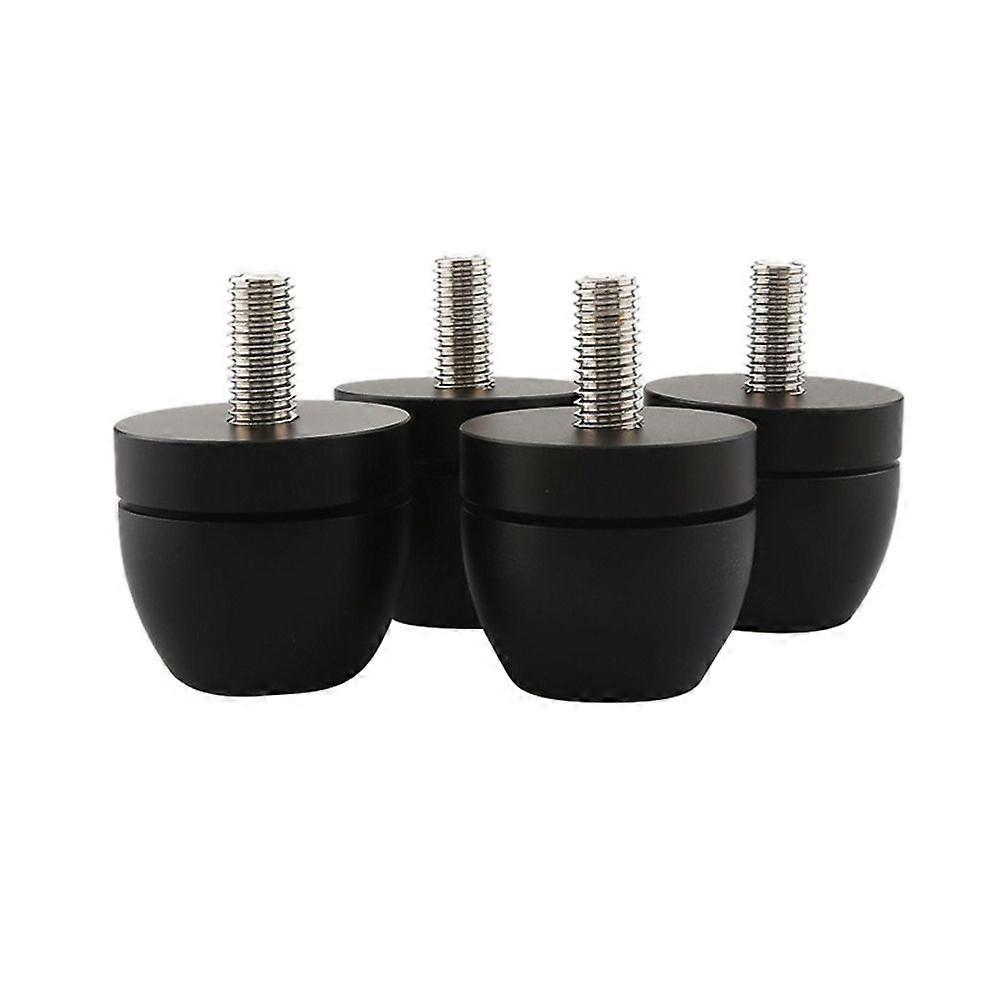 4Pcs Aluminum Shockproof Pads Isolation Stand Feet Amplifier Speaker Player Subwoofer Suspension Fo