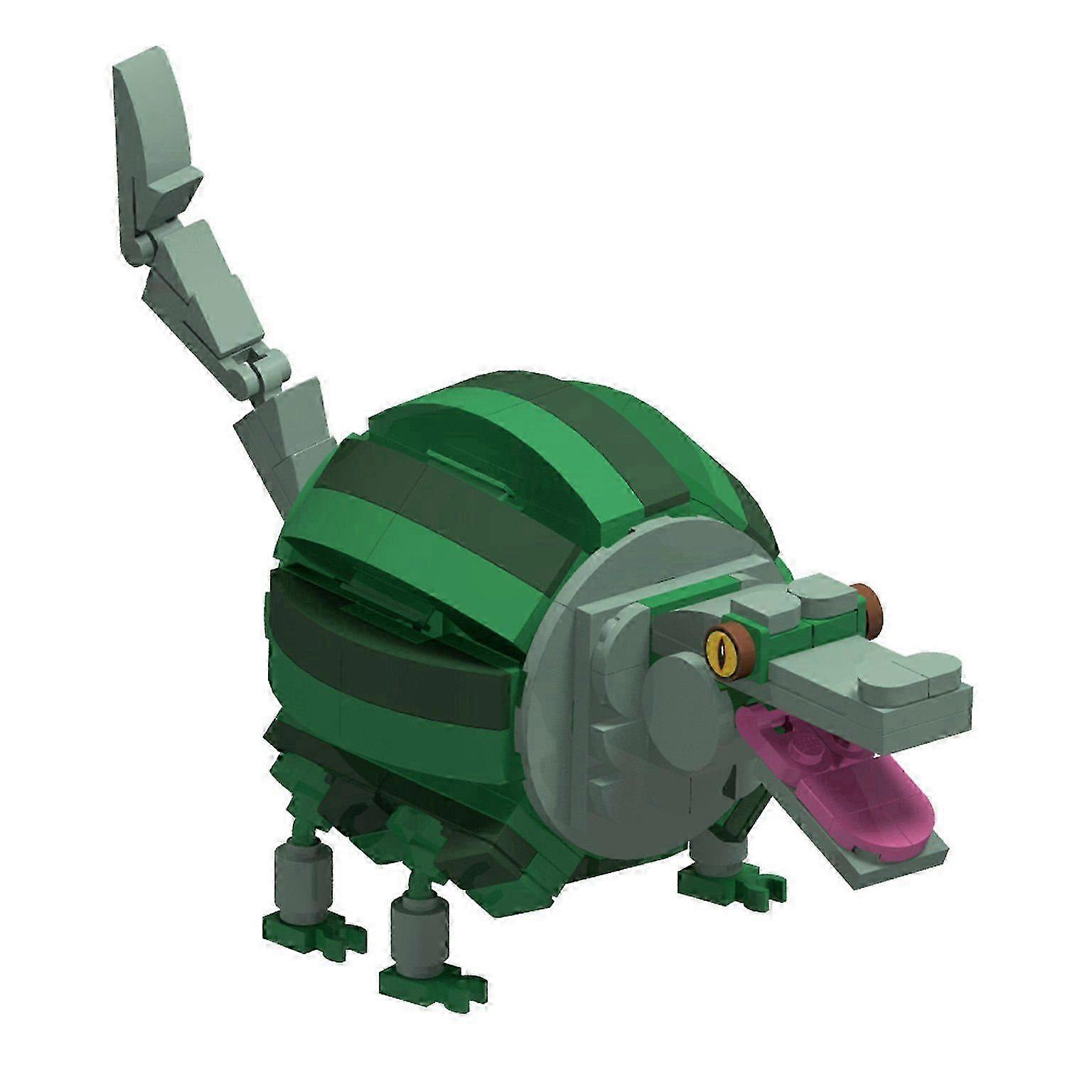 Italian Brainrot Tung Tung Tung & Tralalero Tralala Action Toy Figures with Building Blocks for Children of Various Age Groups