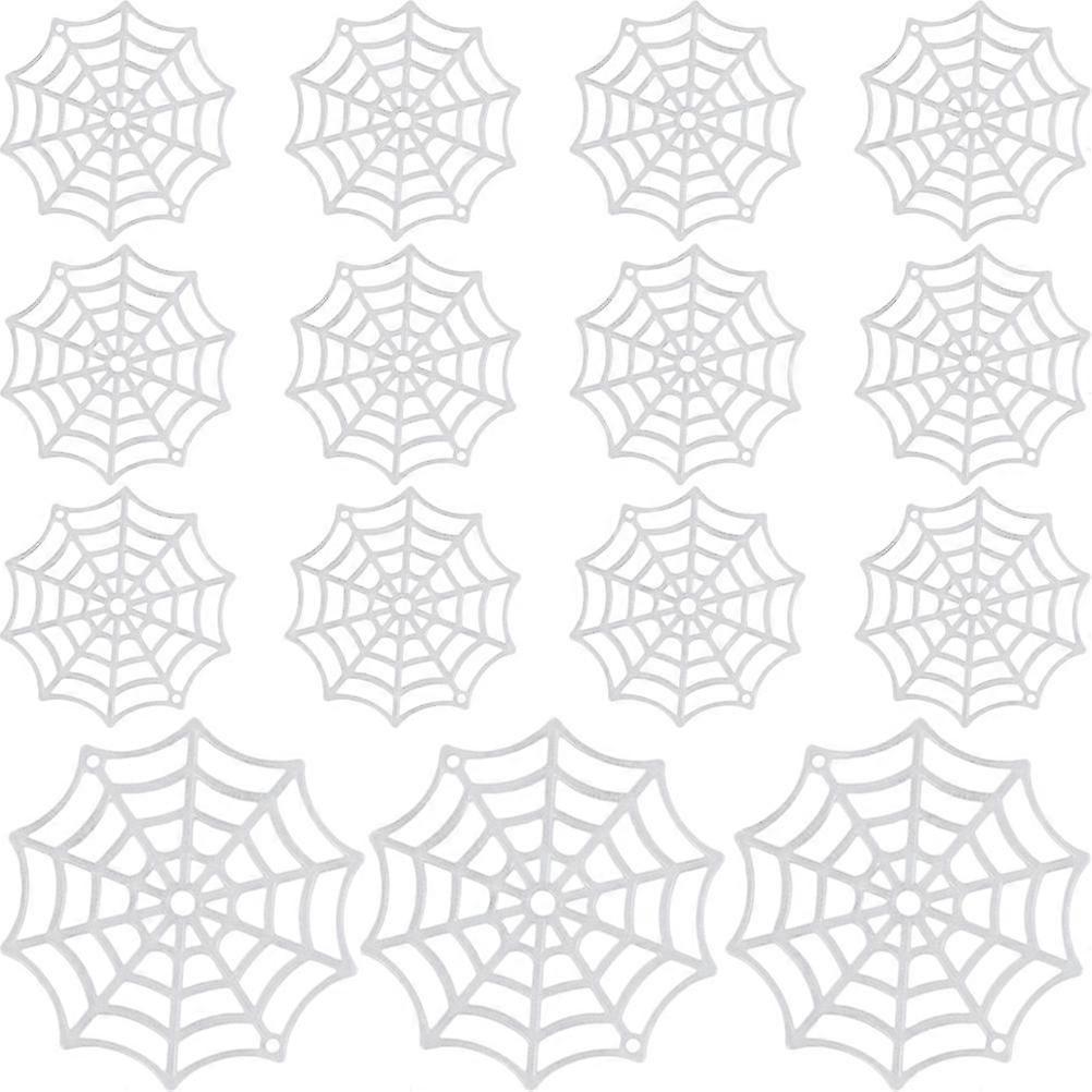 150pcs Plastic Spider Web Halloween Cobweb Decor Halloween Decorative Props