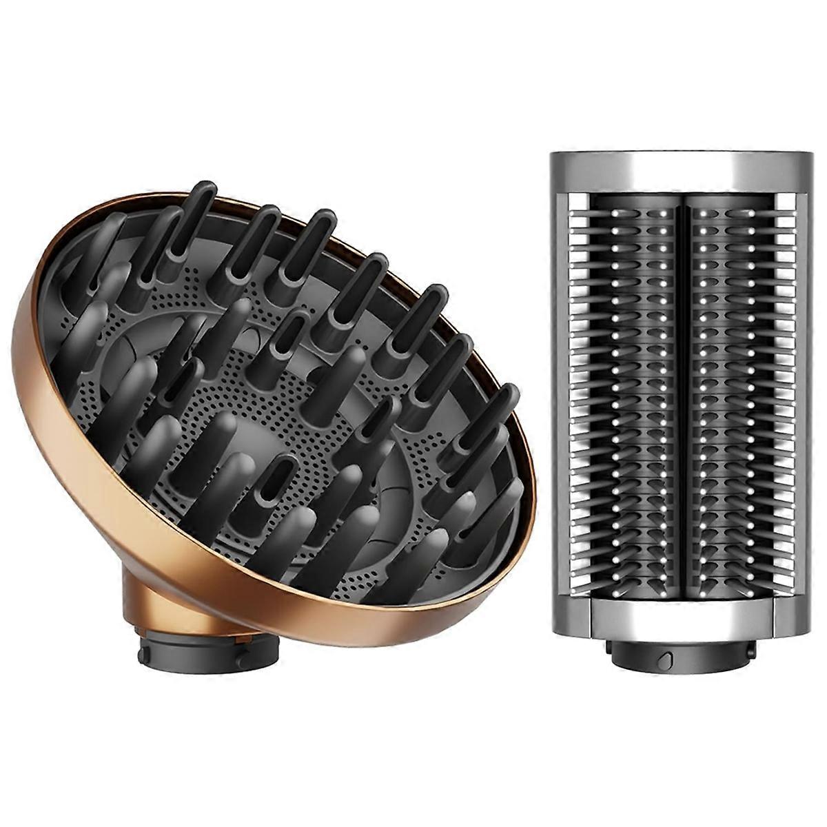 For Accessories Firm Smoothing Brush & Hair Diffuser Attachment Set for HS01/HS05 Models