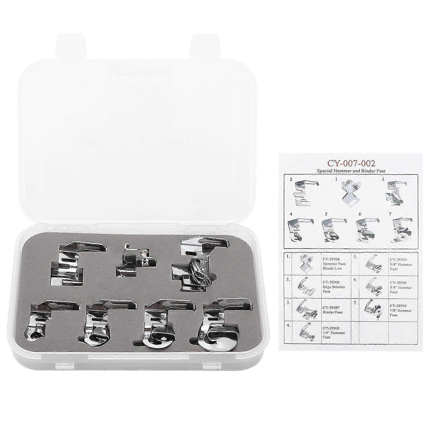 2025 Latest Model Sewing Machine Kit Easy Curling Edging Seams Sewing Machine