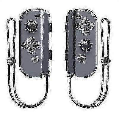 Gray-Black Bluetooth Left/Right Controller for Nintendo Switch Joy-Pad