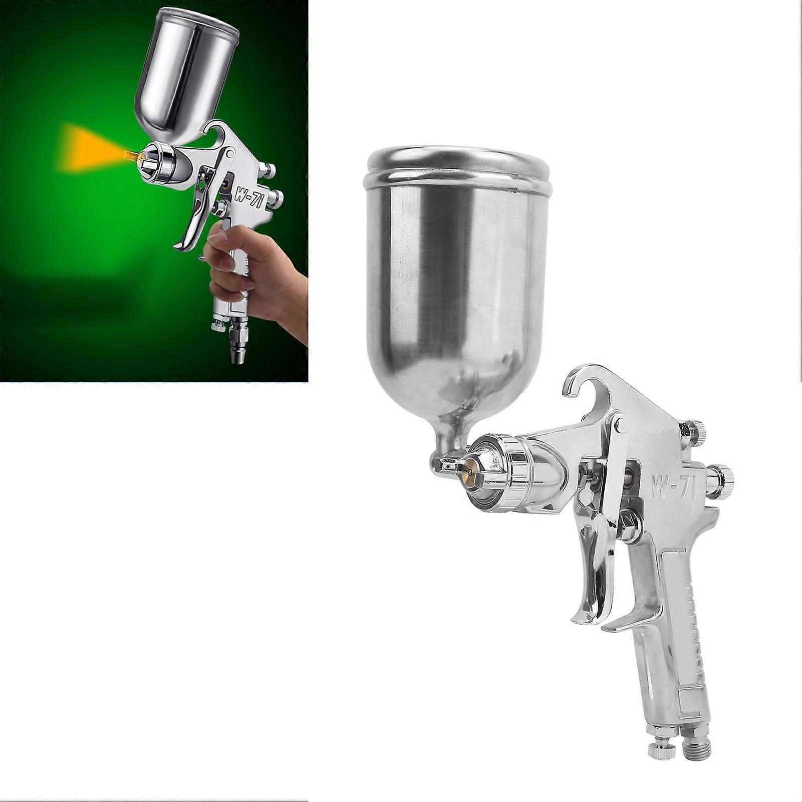 W-71 Gravity Feed Spray Gun 1.8mm Tip 400CC 135x260x78mm