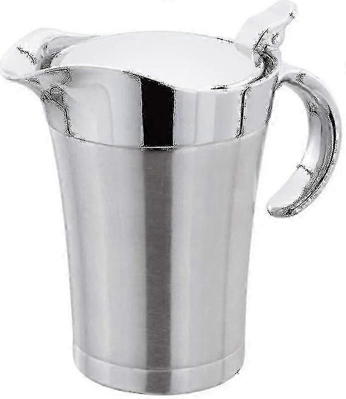 Hinged lid insulated sauce jug 750ml
