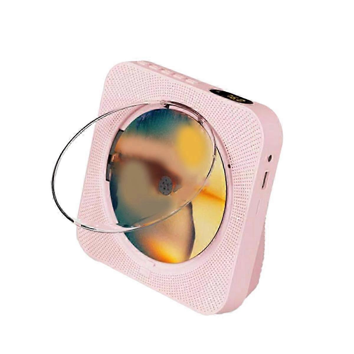 CD Player -718 Portable Multifunction CD VCD Stereo DVD Player Support CD Bluetooth Speaker FM Radi