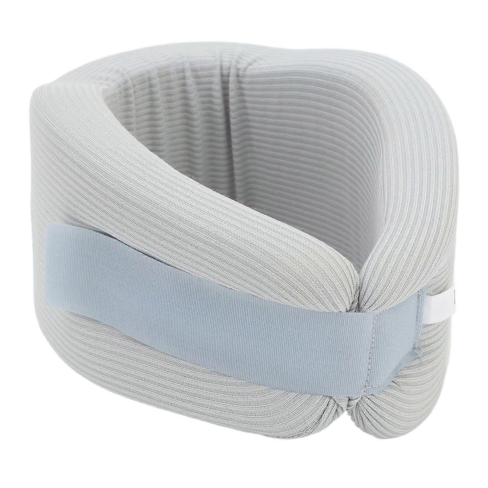 Neck Brace Breathable Cool Soft Cervical Collar Adjustable Ergonomic Neck Support for Sleep Office Work M