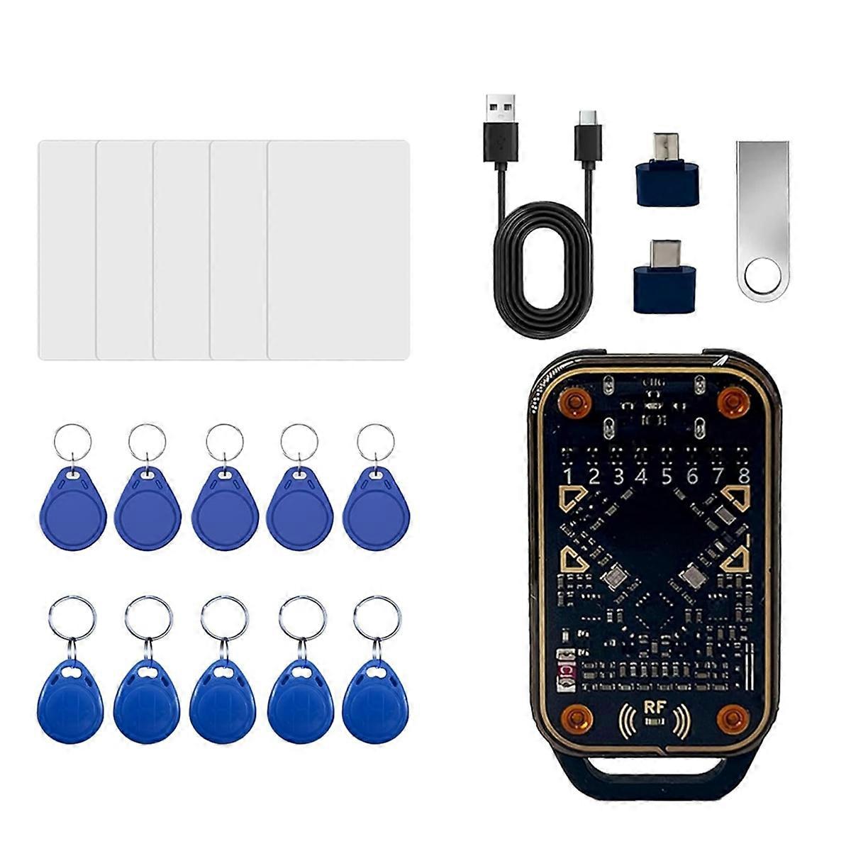 RFID Reader Writer Full Function RFID Emulator RFID Writer Copier Smart Card Duplicator Multiple ID IC Cards Replacement