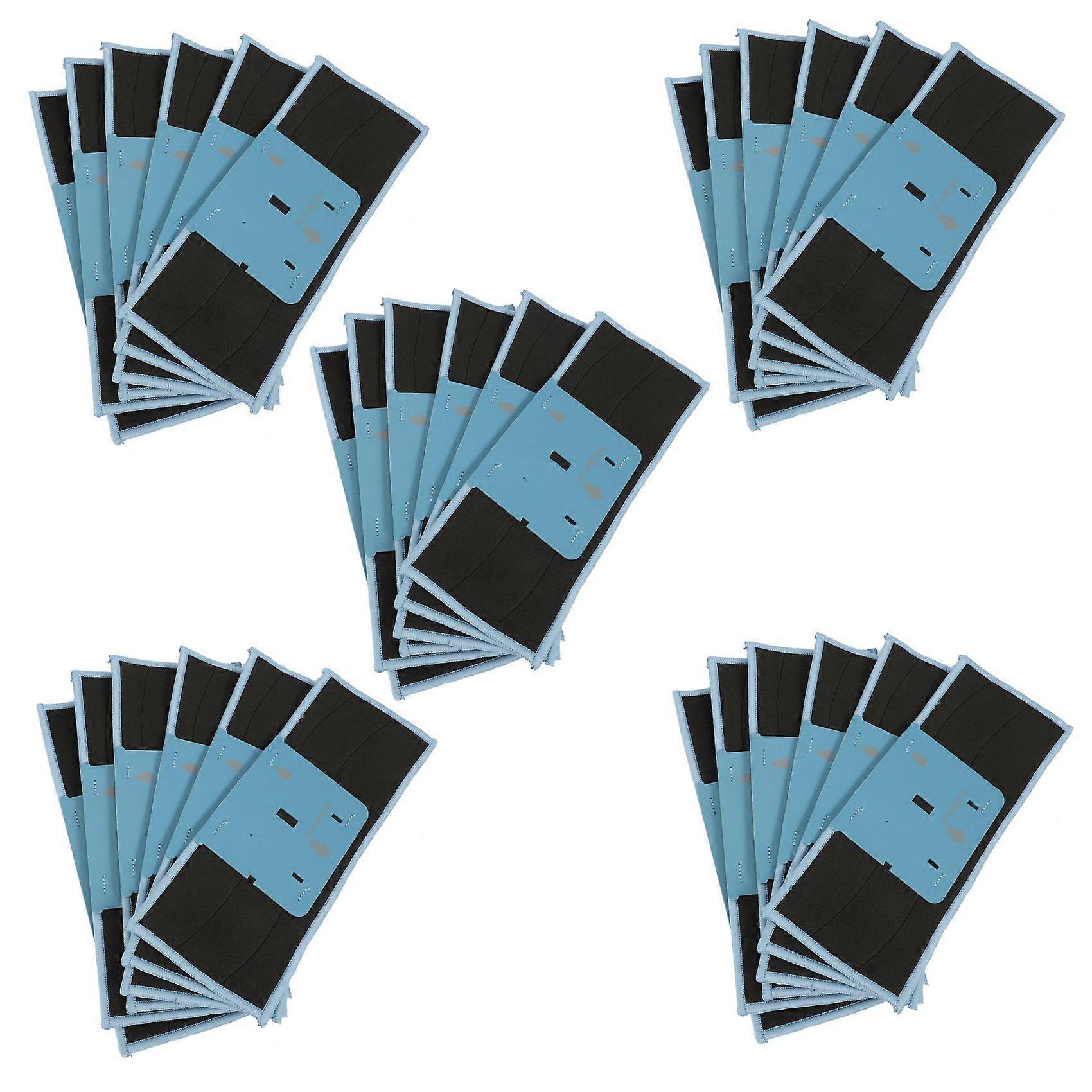 30 Pack Washable Wet Mopping Pads Replacement Compatible for Jet M6