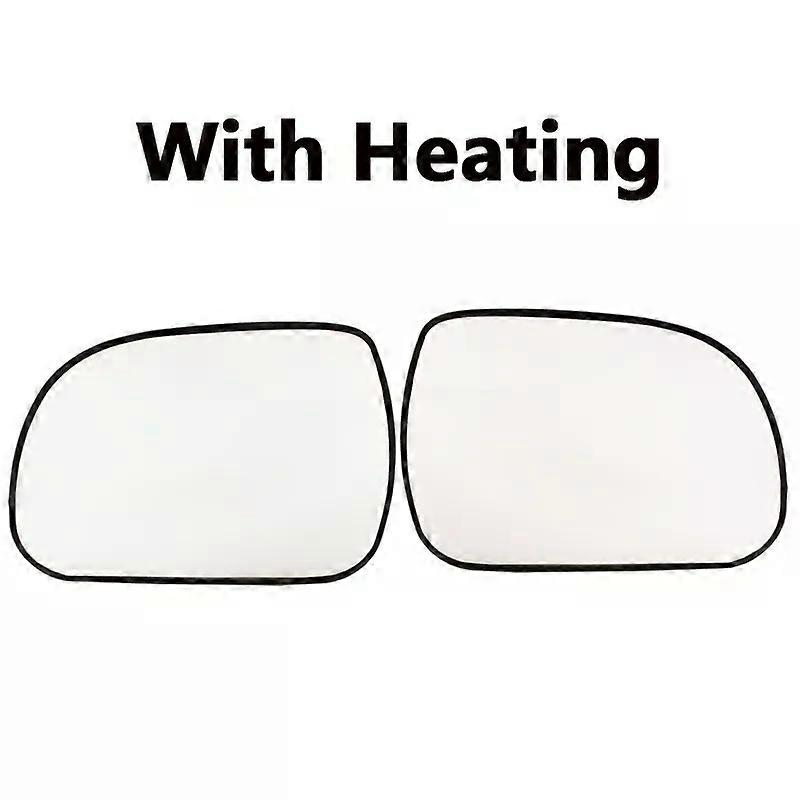 Left Right Side Wing Mirror Glass Heated Rear View Plate For Lexus RX300 RX350 RX400 RX400H 2003-2008/Toyota Hilux 2005-2010