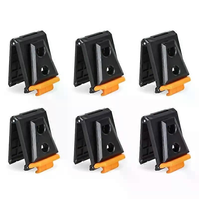 6Pcs Clip Tech Hubs For TOU-CT Cliptech Pouches Tool Belt Clip Fits For Models TOU-CT-150 TB-CT-150SP