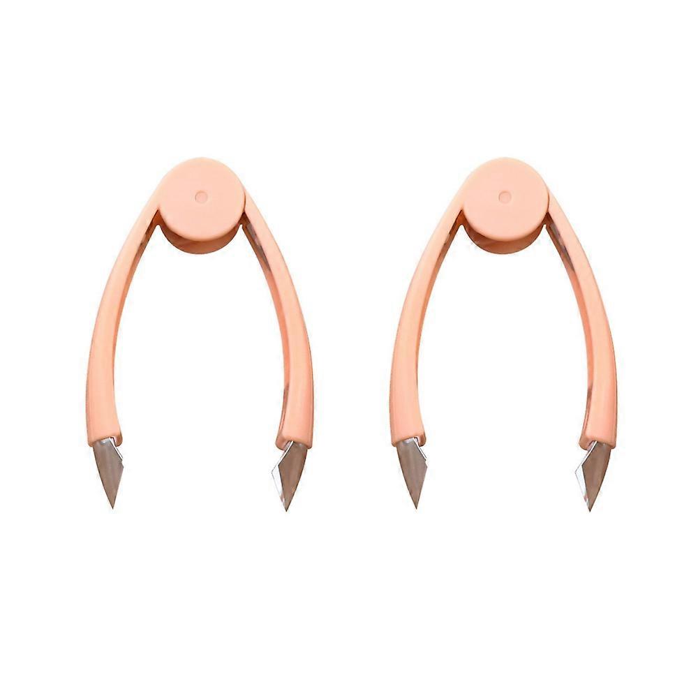 2pc Strawberry Huller Stem Remover Tomato Corer Potato Tweezers Carrot