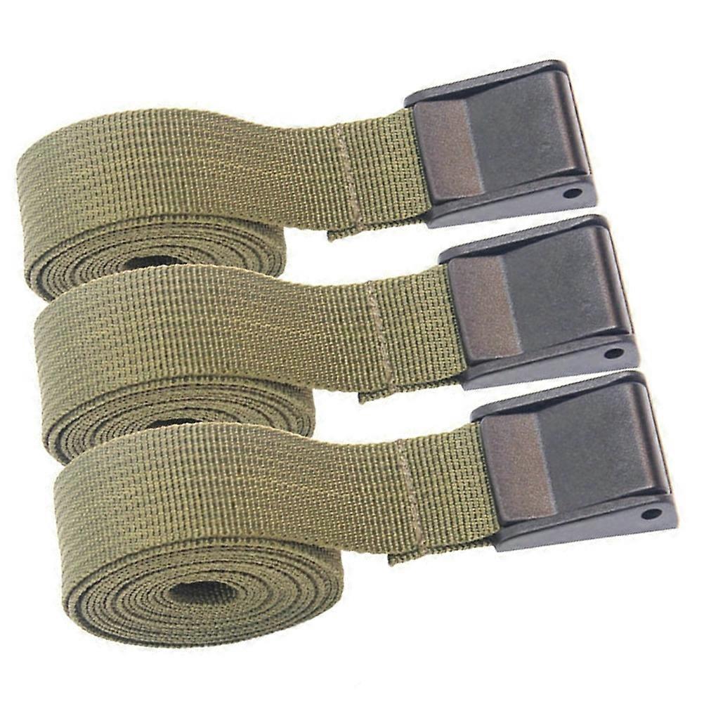 Camping Tie Straps Durable Tie Down Straps for Outdoor Use 3Pcs Set