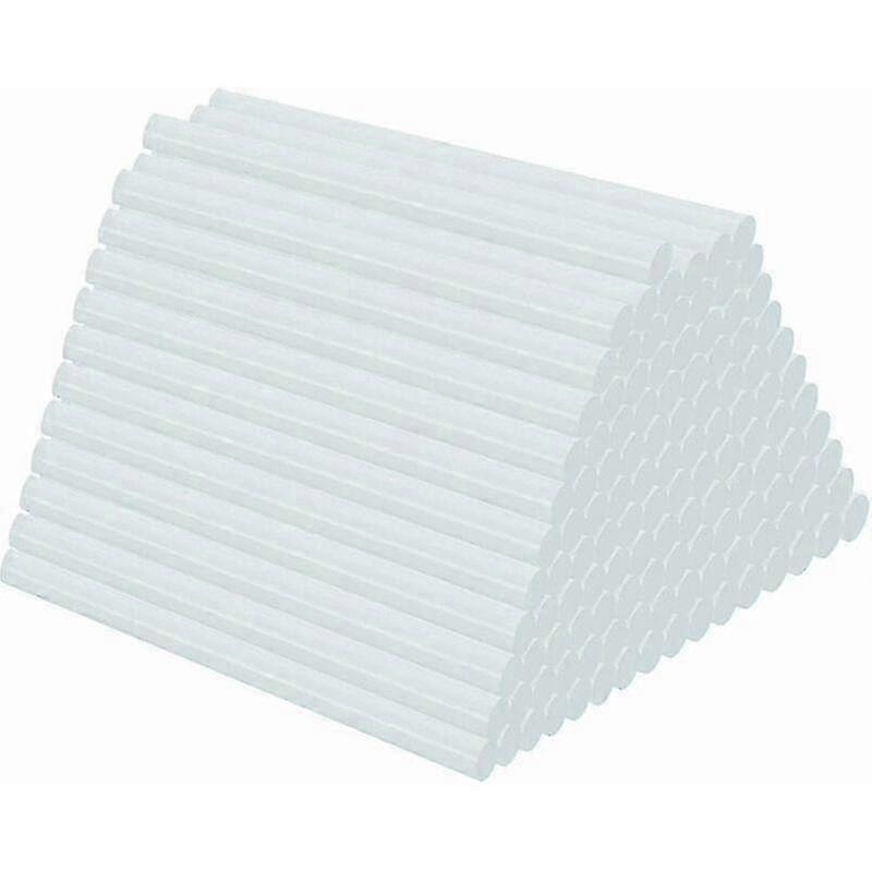 120 Barras de cola caliente, 7x150 mm Barras de cola caliente transparentes para pistola de cola caliente, sin disolventes, secado rápidoHANBING