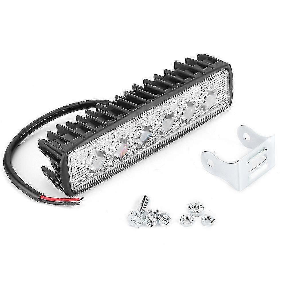 6LED 18W work spot lamp for motorcycle and boat