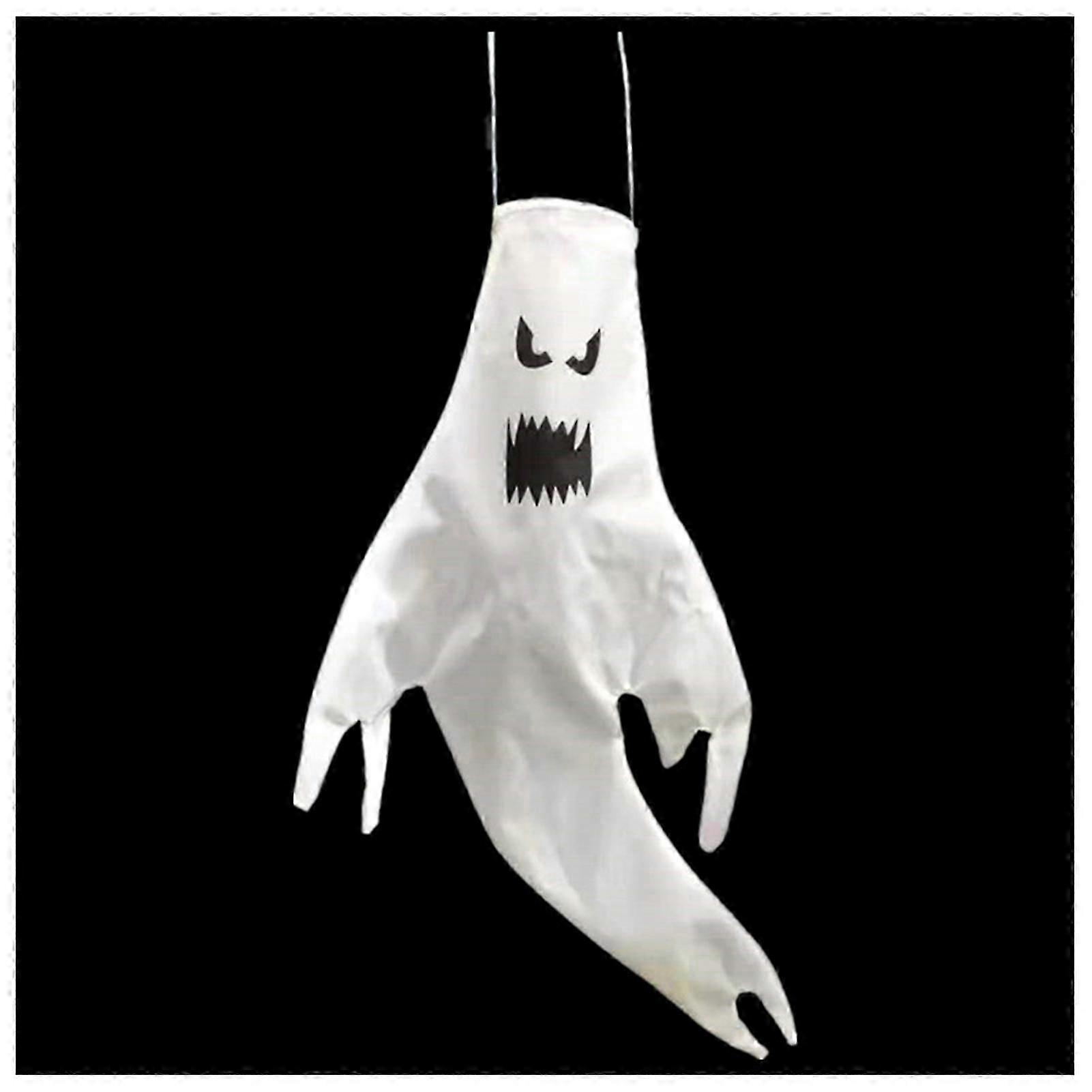 Halloween Hanging Windsocks Battery Powered Easy to Decorate Home for Halloween Holiday Parties Decor