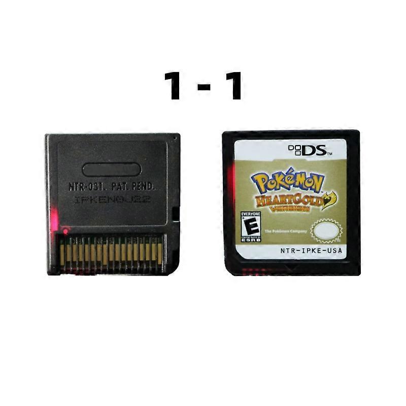 Pokemon HeartGold SoulSilver Cartridge DS Game Card USA/EUR Version For DS NDS 2DS 3DS NDSL NDSI Console