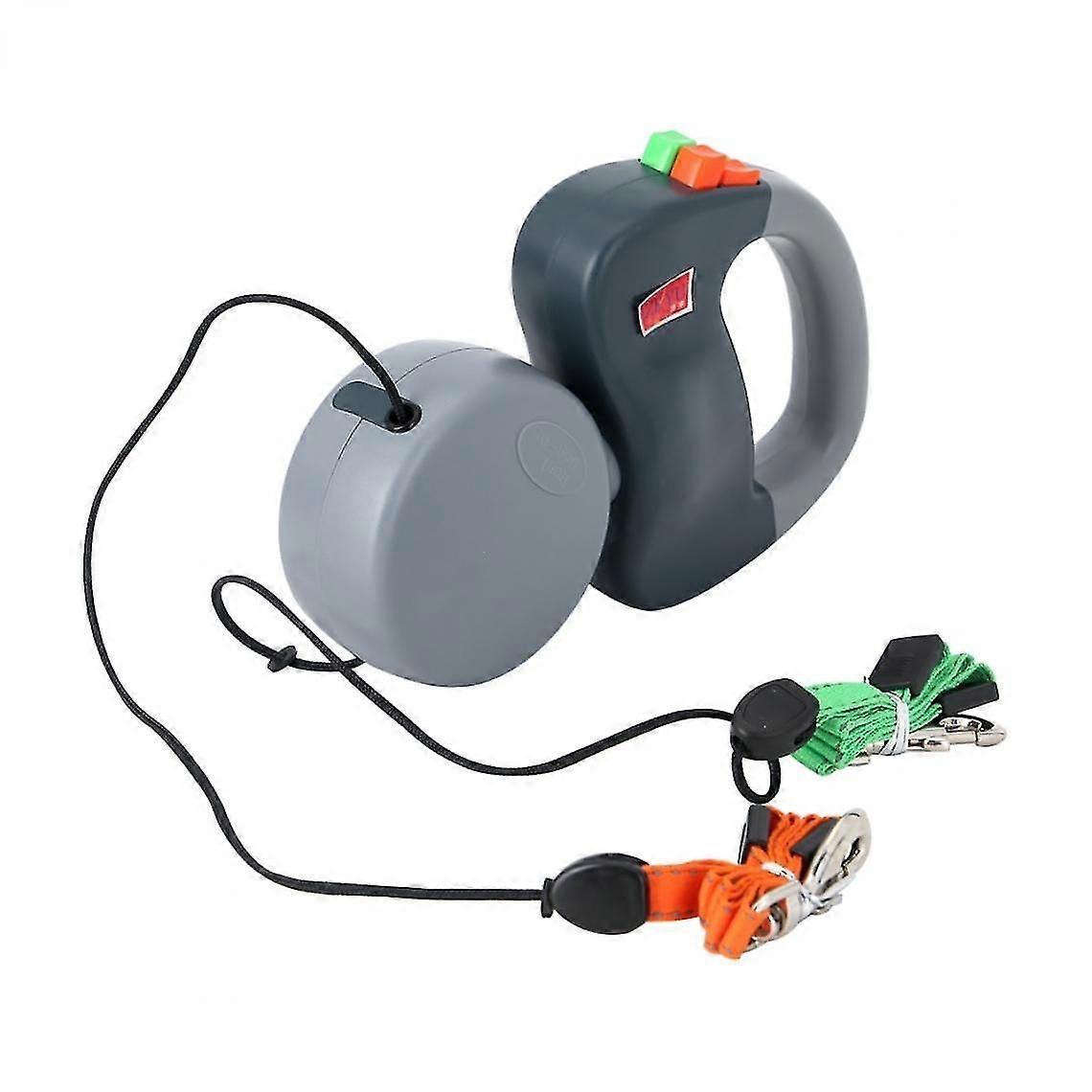 Double Headed Pet Traction 3 Meter Automatic Retractable Dog Traction Rope