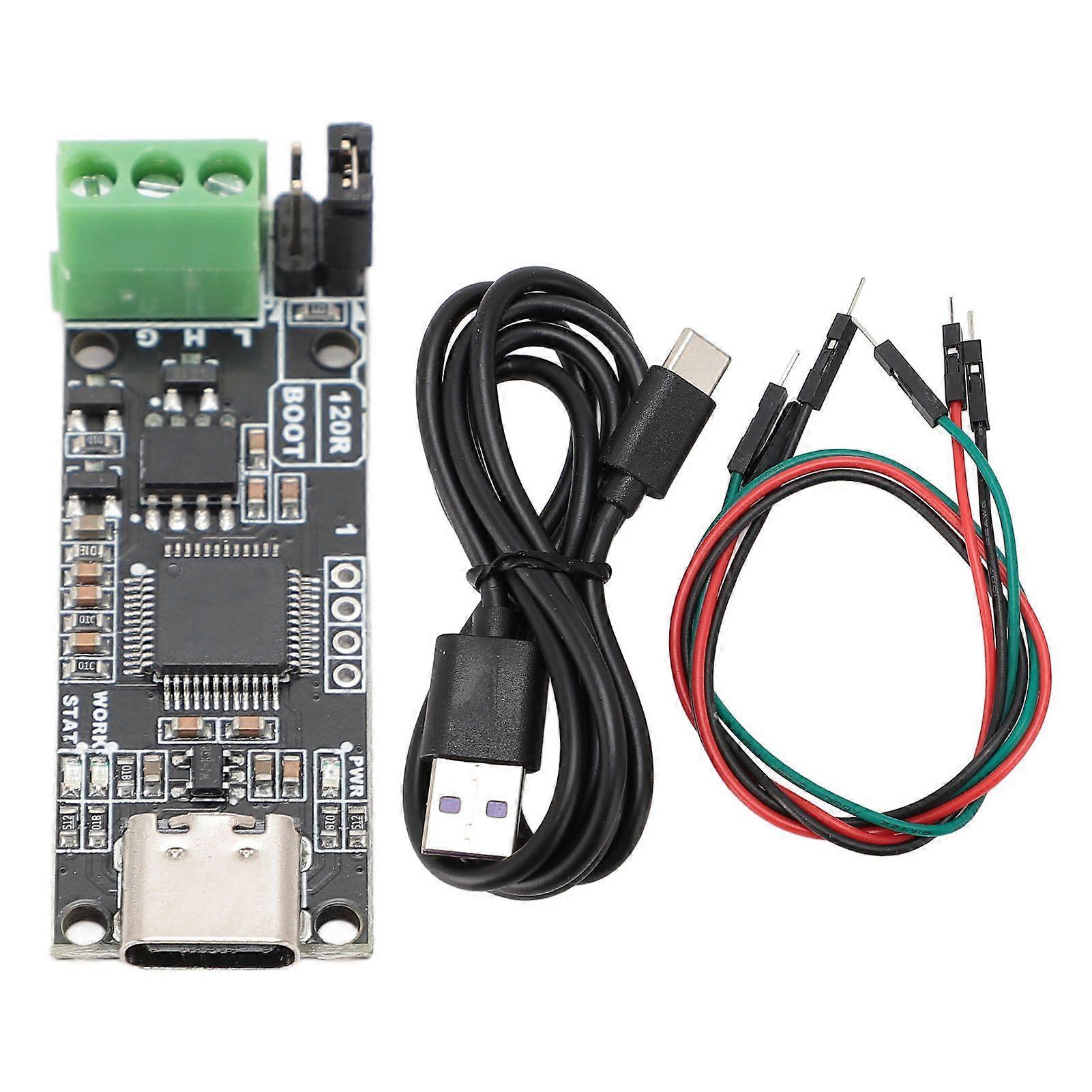 CAN Analyzer Bus Network USB to CAN Module Converter Adapter for Efficient Data Analysis Support